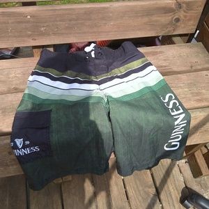 Guinness swim trunks